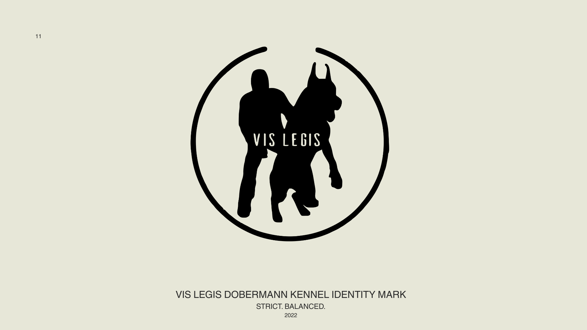 Vis Legis Dobermann identity mark