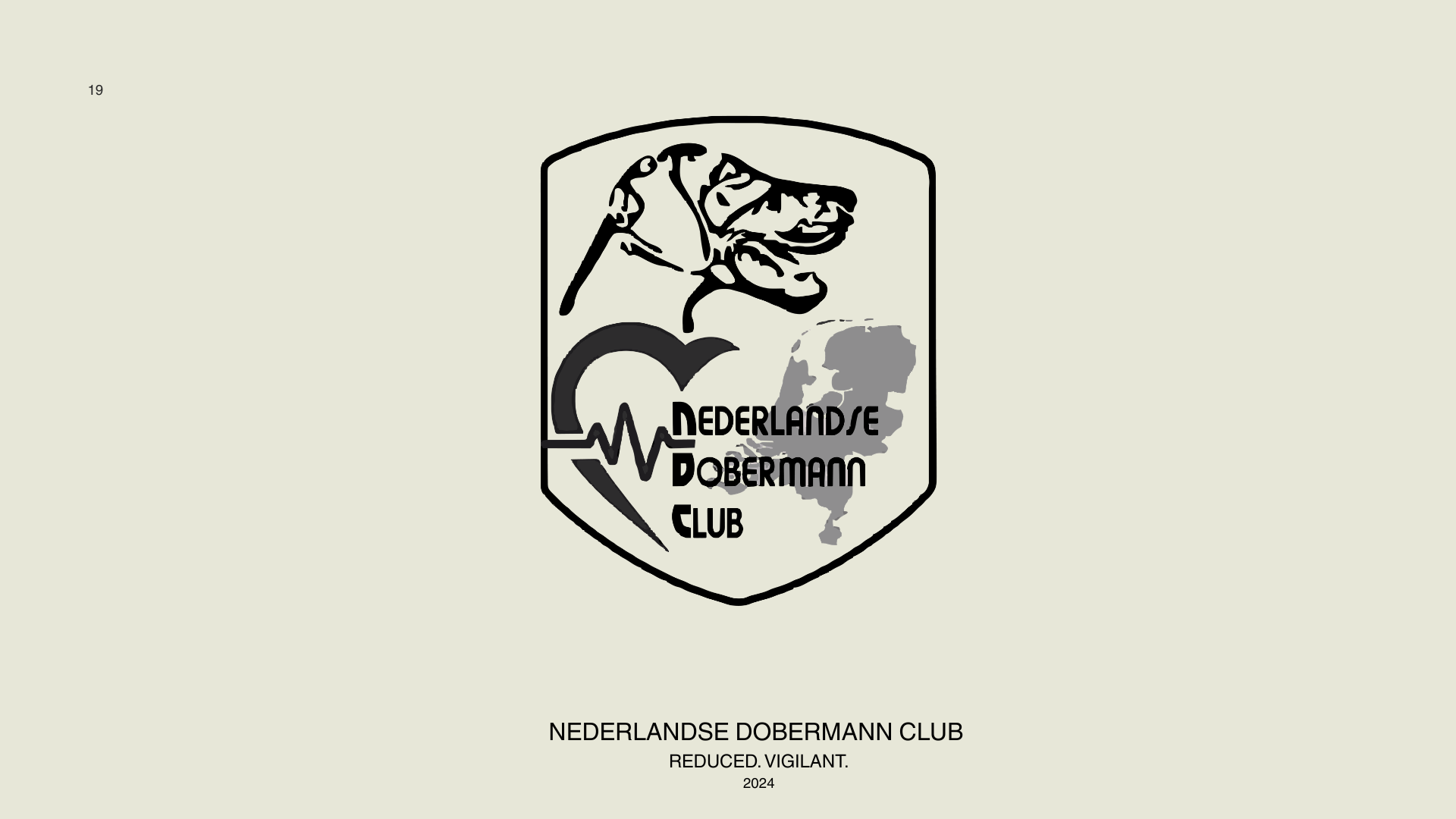 Nederlandse Dobermann Club identity mark