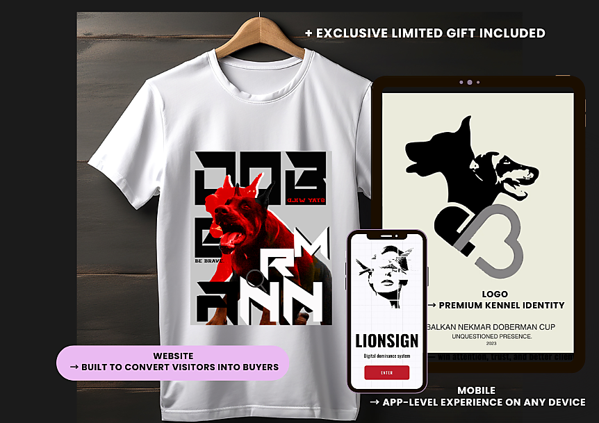 Doberman identity showcase visual