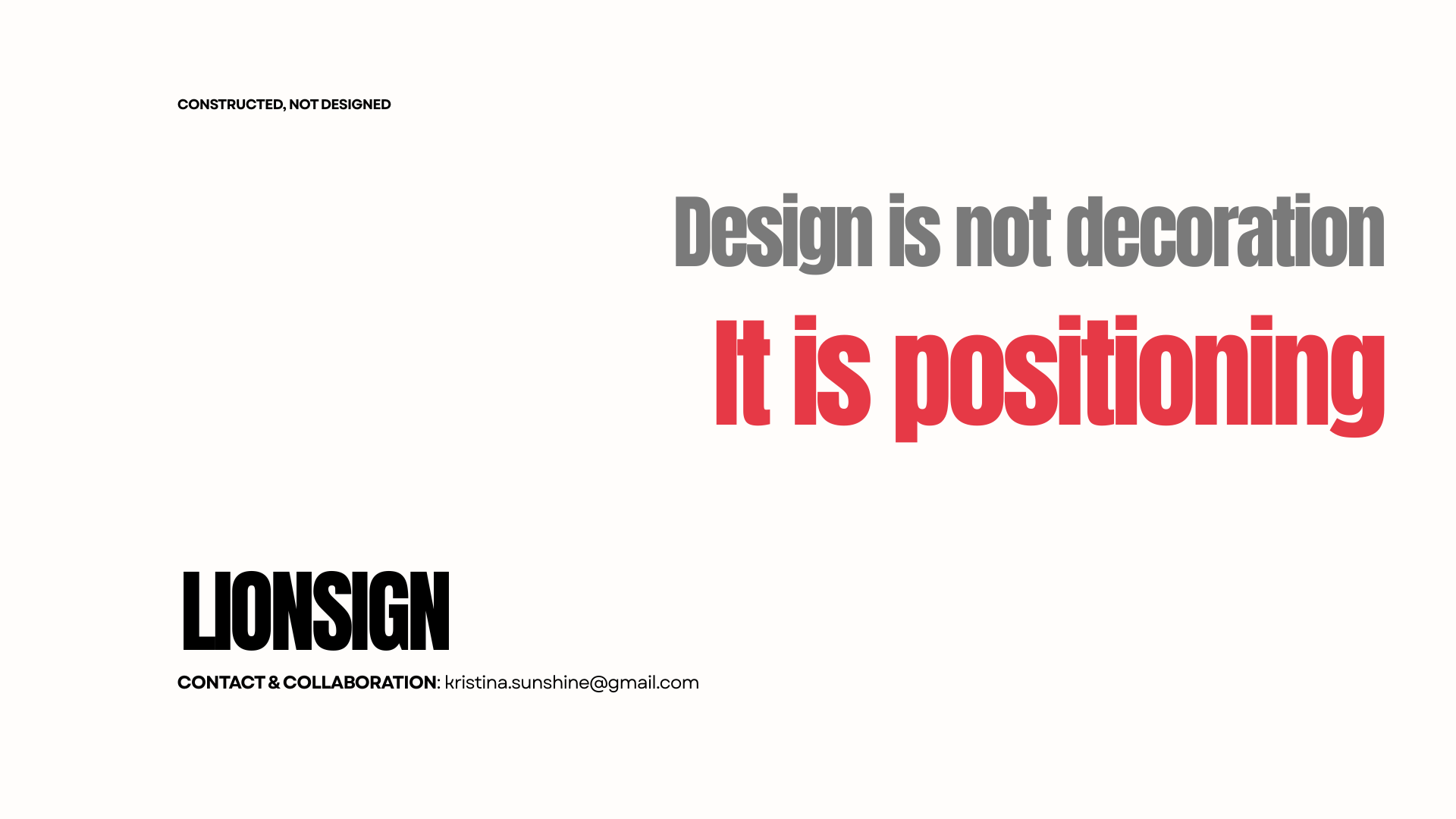 Lionsign portfolio slide 22